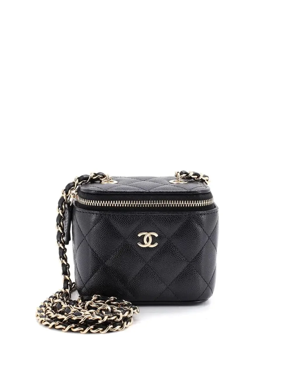 Chanel Classic Vanity Case With Chain #258305C39B